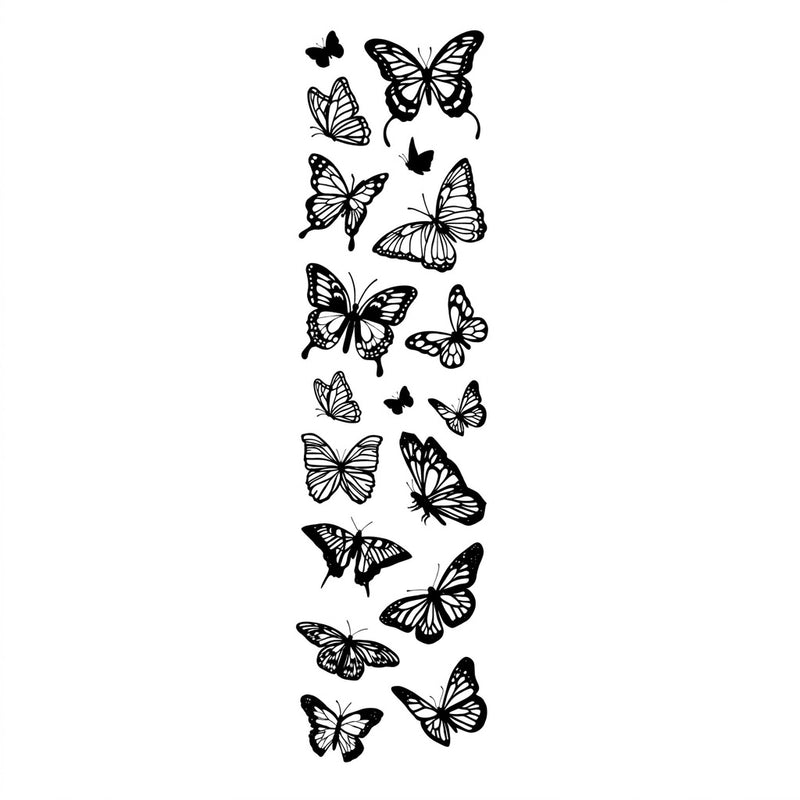 Nocturne Wing Black & Butterfly