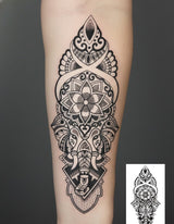 Elephant Temporary Tattoo Fake Tattoos