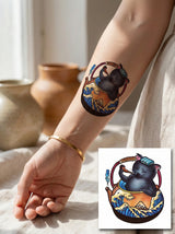 Cat Temporary Tattoo FAKE TATTOOS