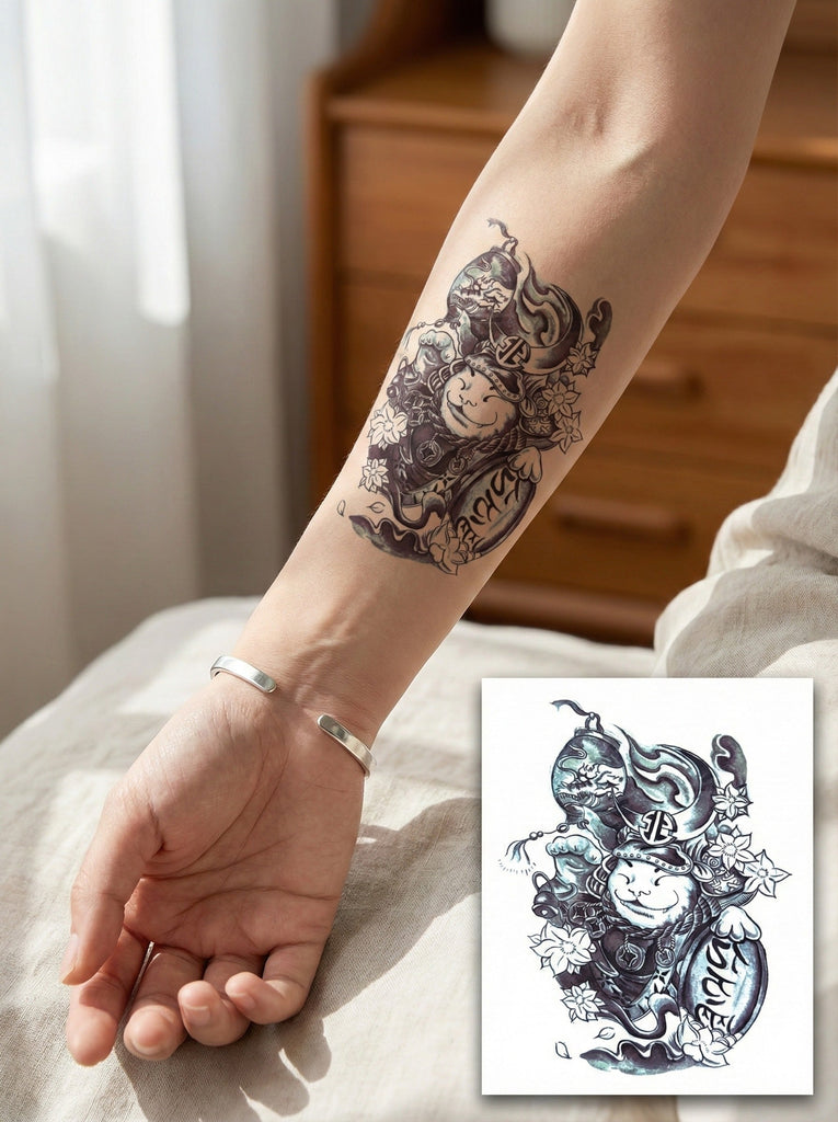 Asian Temporary Tattoo