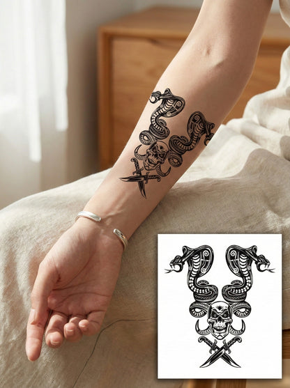 Snake Temporary Tattoo FAKE TATTOOS
