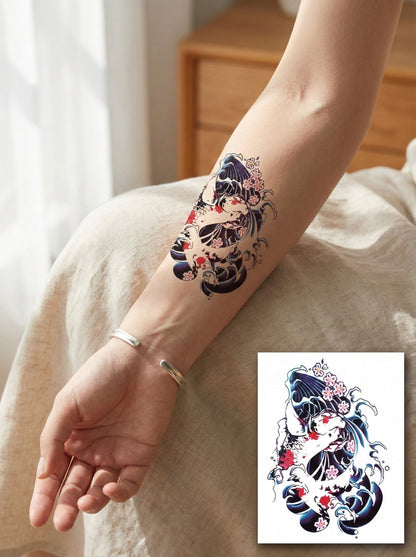 Asian Temporary Tattoo FAKE TATTOOS