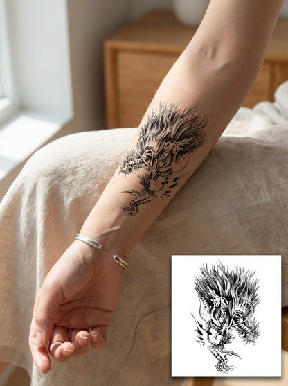 Dragon Temporary Tattoo FAKE TATTOOS