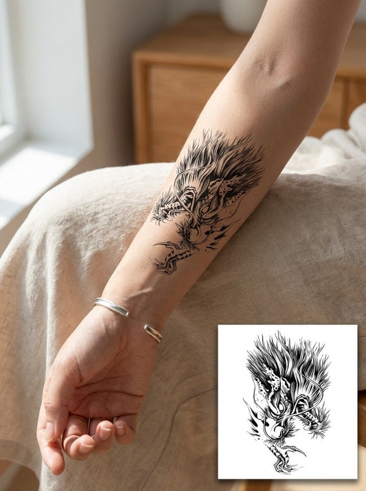 Dragon Temporary Tattoo FAKE TATTOOS