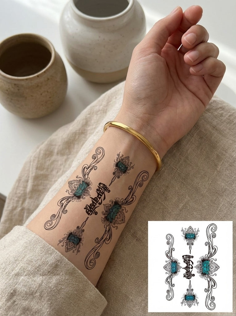 Tribal Temporary Tattoo