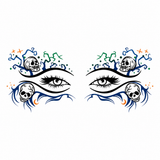 Skull Eye Face Decals