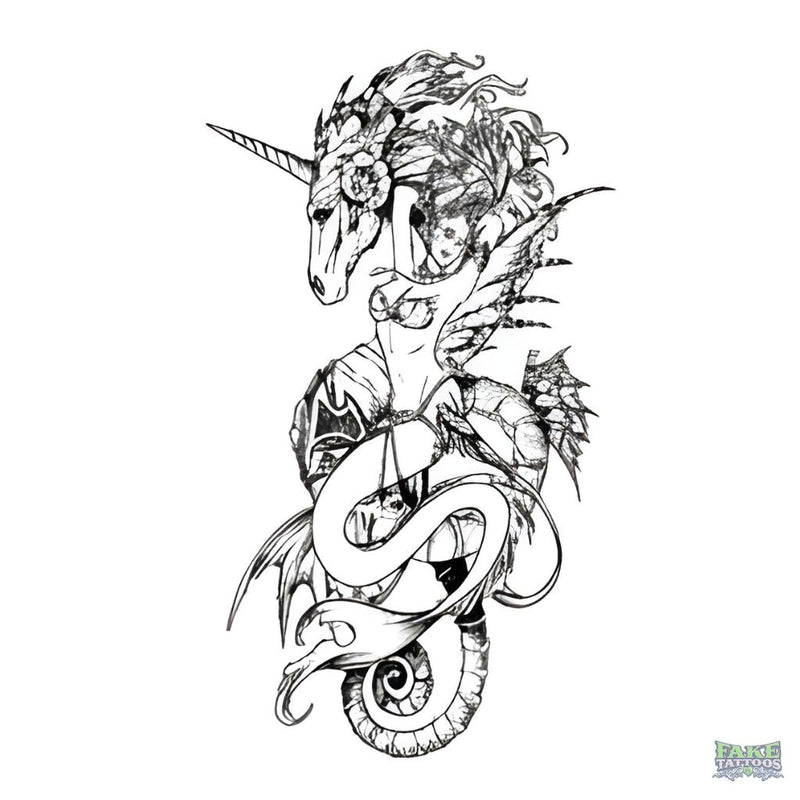 Neon Wisp Unicorn