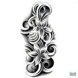 Realistic Flower Temporary Tattoo FAKE TATTOOS