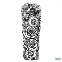 Realistic Full Arm Sleeve Temporary Tattoo Fake Tattoos