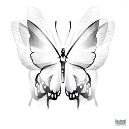 Realistic Flying Butterfly Temporary Tattoo Fake Tattoos
