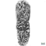 Women's Realistic Tribal Waterproof Temporary Tattoo Fake Tattoos