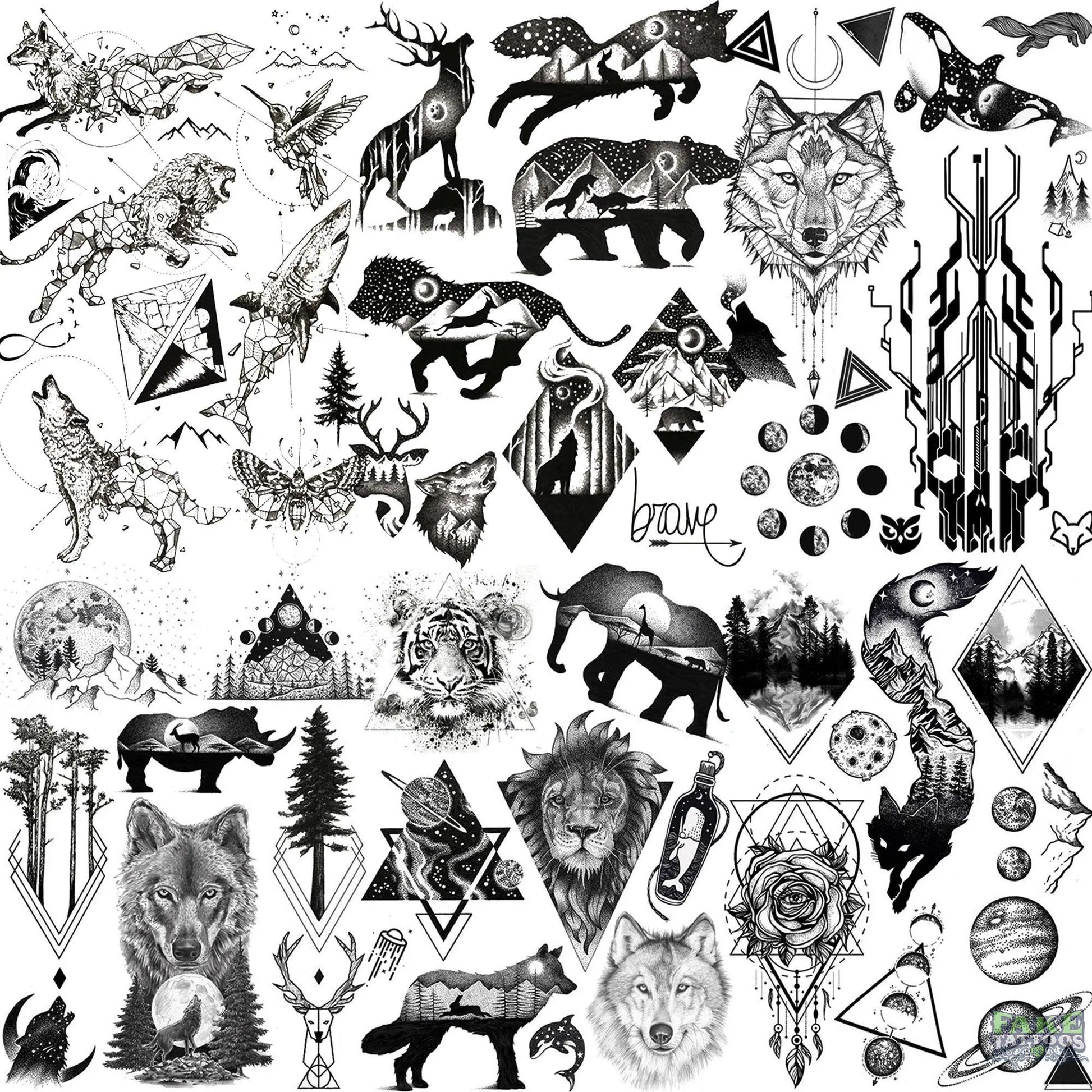 Stylish Small Animal Tattoos for Guys