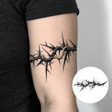 Thorn Halo temporary tattoo shown across a forearm