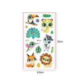 Colorful Tattoo Stickers for Kids | 10 Sets Fake Tattoos