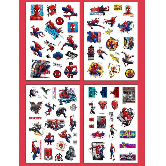 Waterproof Avengers temporary tattoos for children birthday parties