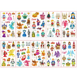 Colorful Tattoo Stickers for Kids | 10 Sets Fake Tattoos