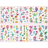 Colorful Tattoo Stickers for Kids | 10 Sets Fake Tattoos