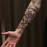 Romantic To Death Temporary Tattoo Waterproof Fake Tattoos