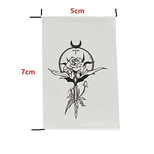 Daniela Dimitrescu Cosplay Fake Tattoos