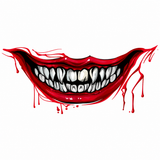 Bloody Fanged Grin