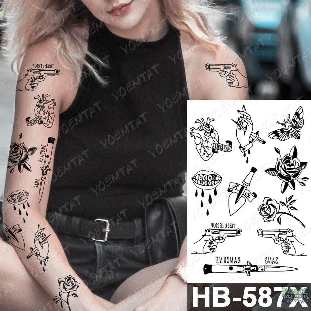 [Temporary Tattoos] - [Fake Tattoos]
