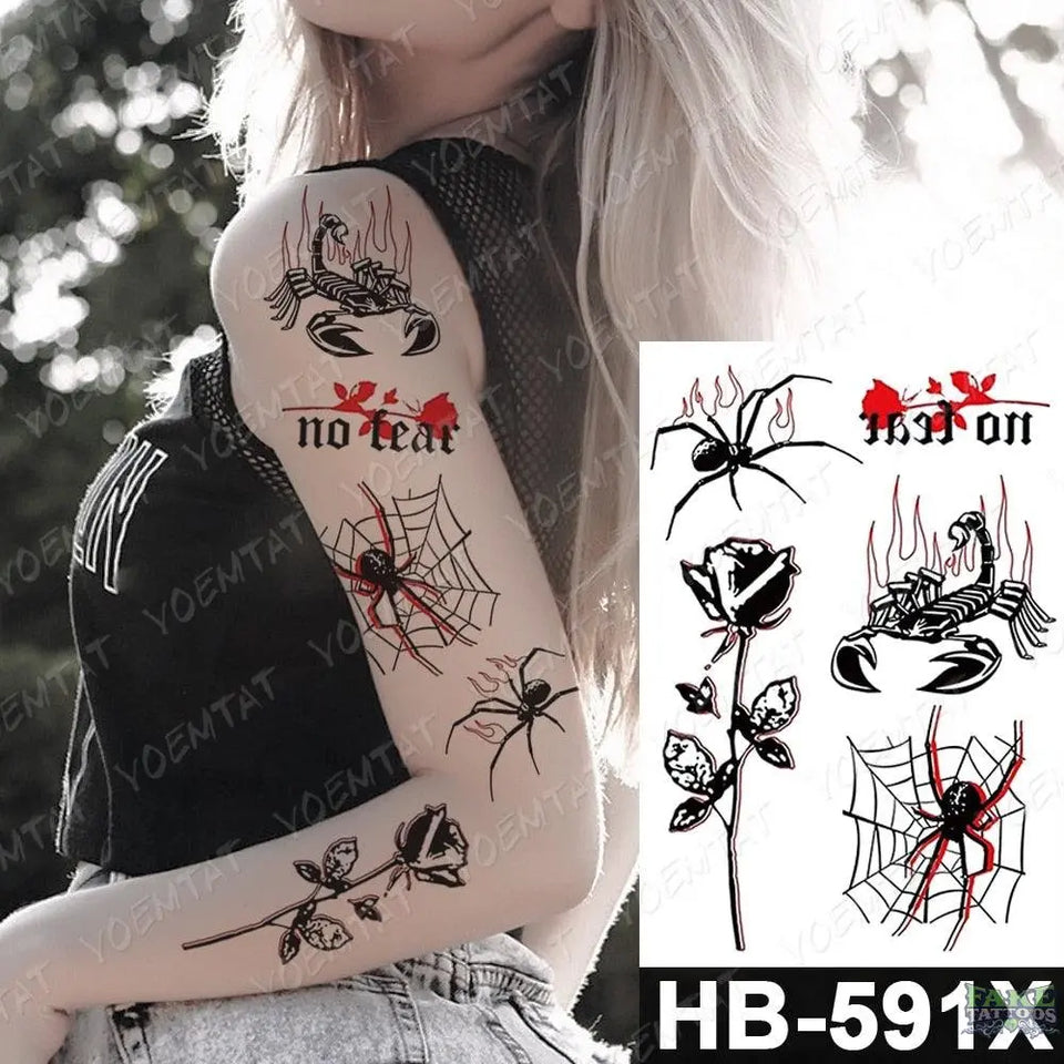 [Temporary Tattoos] - [Fake Tattoos]