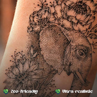 Wolf Temporary Tattoo FAKE TATTOOS