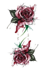 Flower Tattoo FAKE TATTOOS