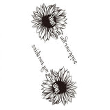 Crimson Garden Sunflower & Flower