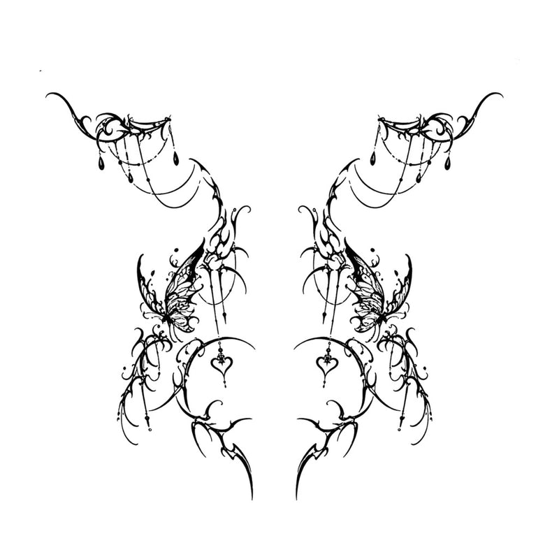 Papillon aile de l'heure bleue