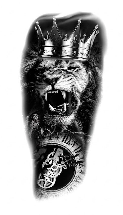 Moonlit Crown Lion