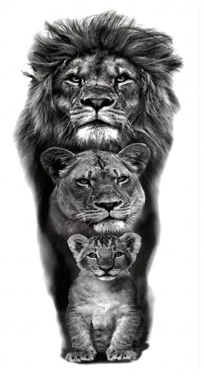Wild Muse Black & Lion