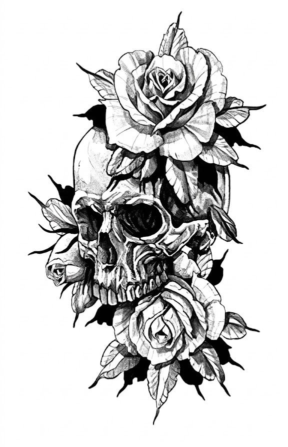 Cinder Ritual Skull & Flower
