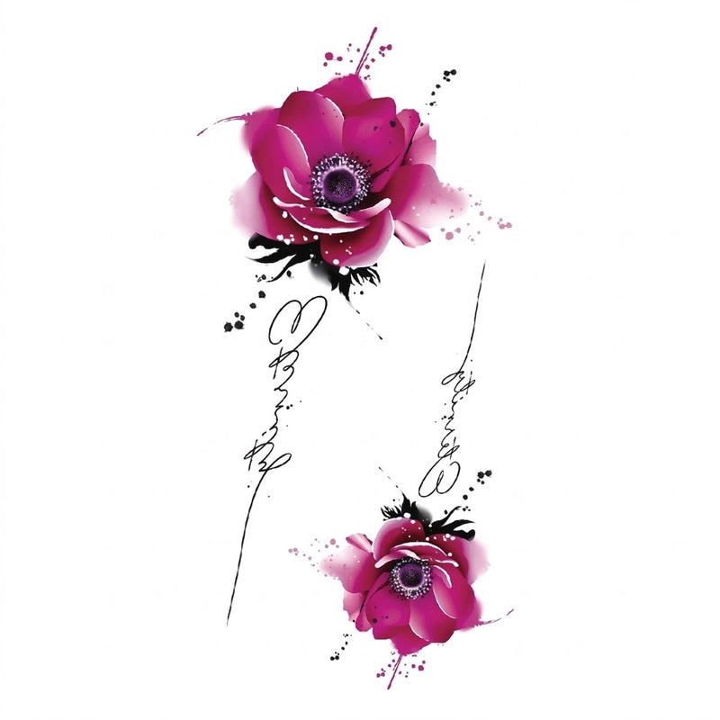 Scarlet Wisp Flower & Floral