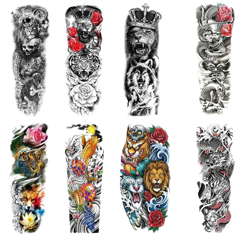 Shadow Veil Lion & Tiger & Skull