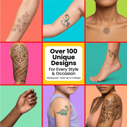 Woman Temporary Tattoo FAKE TATTOOS