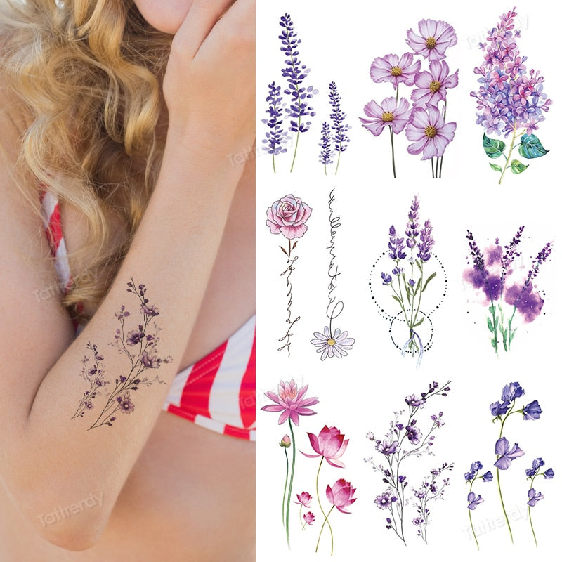 35 Plant Tattoo Ideas & Inspiration - Brighter Craft | Plant tattoo,  Feather tattoos, Trendy tattoos