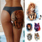 tattoo sticker lion king tiger wolf fox flowers forest tattoo designs big waterproof temporary tattoos leg thigh arm sleeve girl FAKE TATTOOS